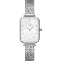 Daniel Wellington DW Watch Quadro Lumine Pressed Piano 20x26mm Silver
